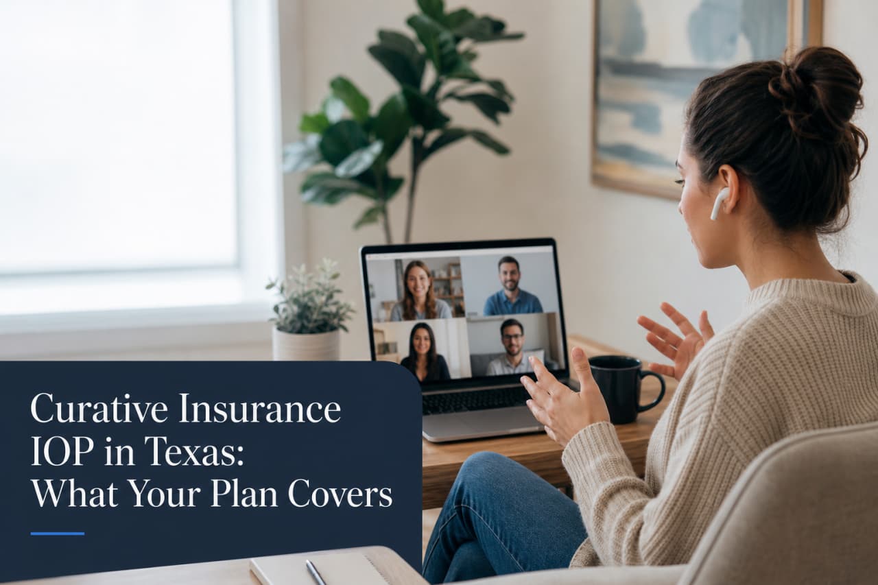 Curative Insurance IOP in Texas: What Your Plan Covers