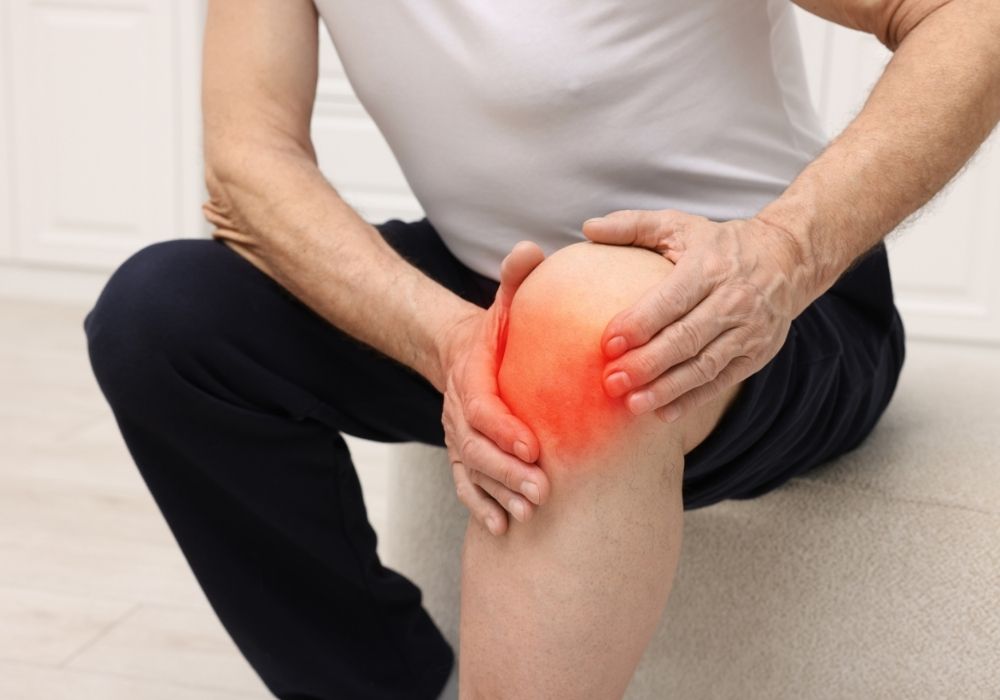 person suffering from physical trauma