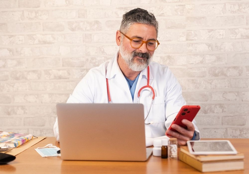 virtual appointment with doctor