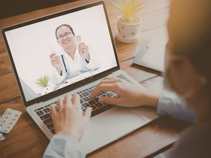 virtual outpatient therapy appointment